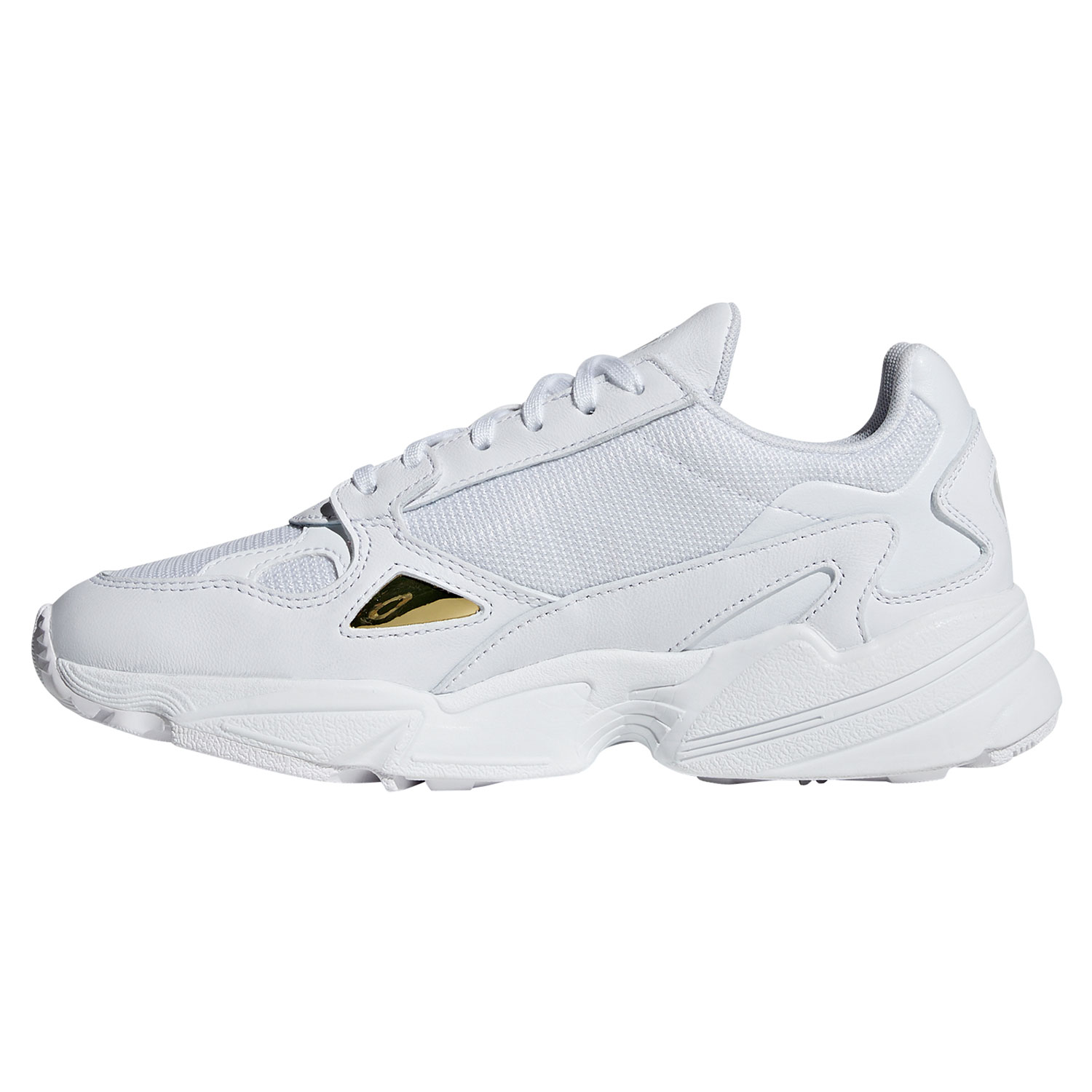adidas Originals Falcon W Damen Sneaker weiß gold EE8838 adidas Originals Falcon W Damen Sneaker weiß gold EE8838