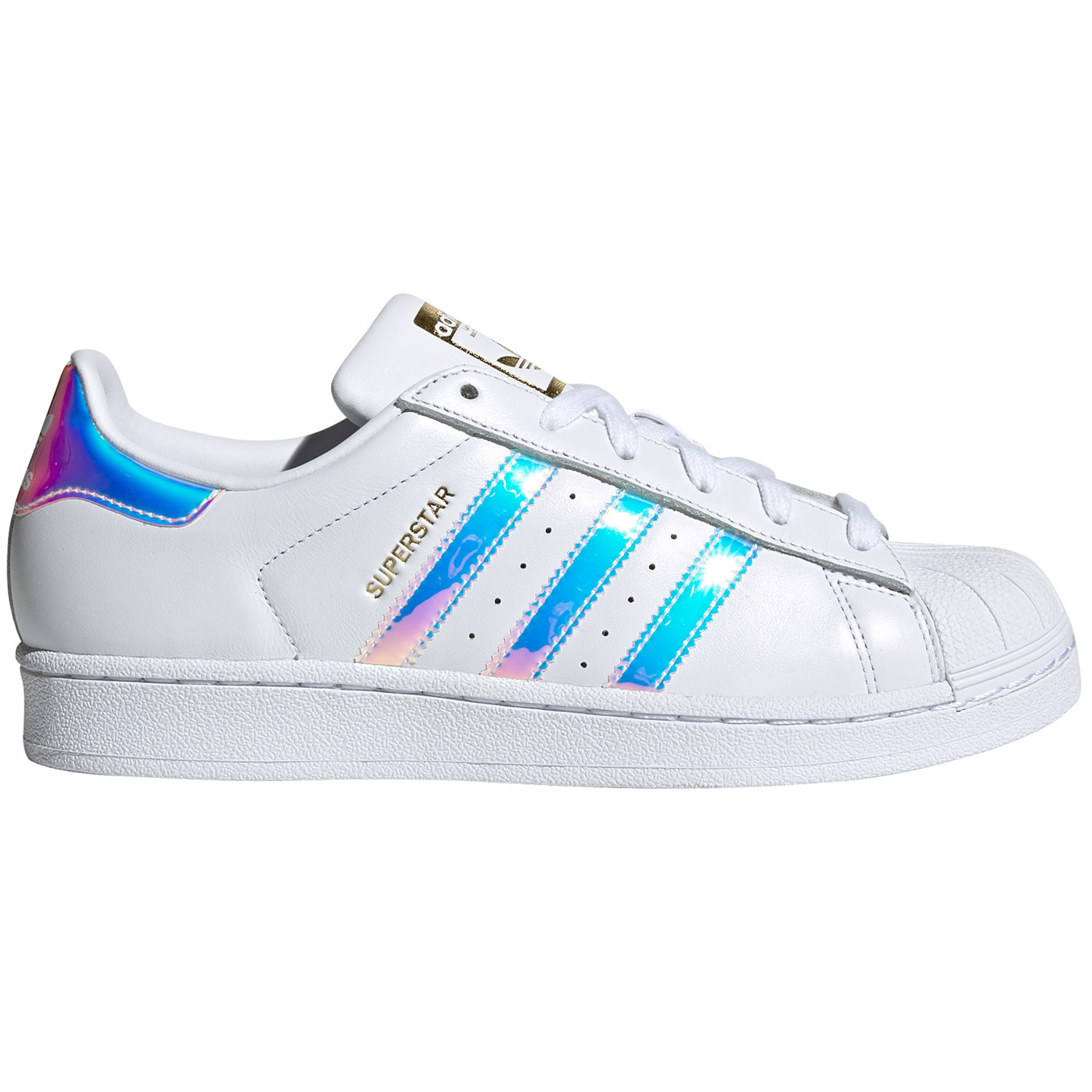 adidas Originals Superstar W Damen Sneaker weiß metallic EG2919 adidas Originals Superstar W Damen Sneaker weiß metallic EG2919