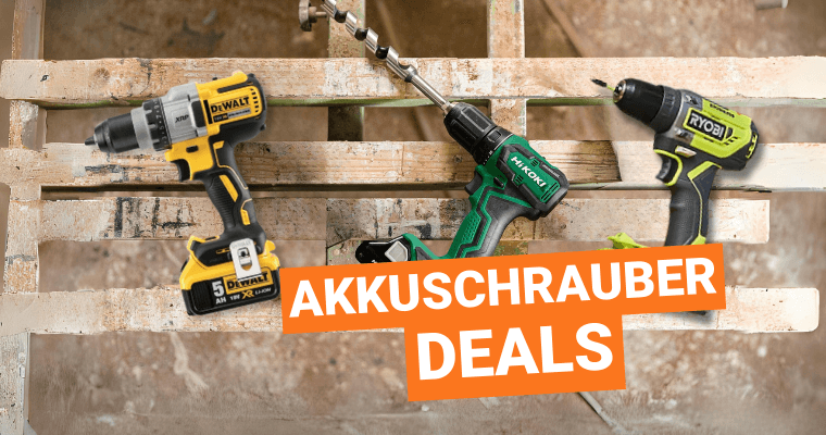 Akkuschrauber Deals | DeWALT - HiKOKI - RYOBI