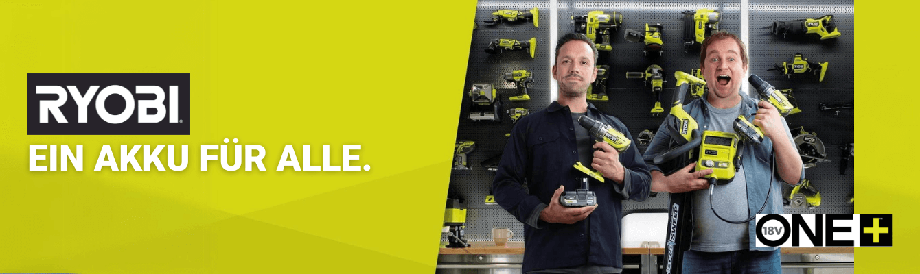RYOBI ONE+ GRATIS Prämie sichern werkstattking.de