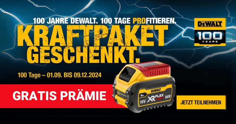 DEWALT | Kraftpaket geschenkt.