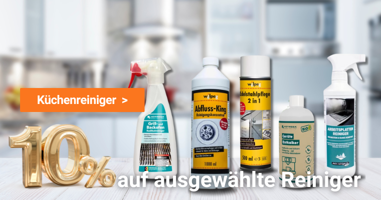 Küchenreiniger | 10% Rabatt auf ausgewählte Reiniger