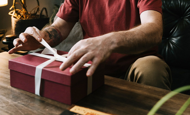Geschenk für einen Handwerker