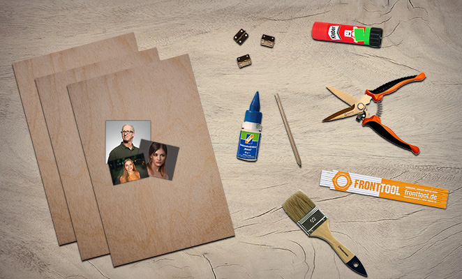 Materialliste für dein DIY-Wer ist es