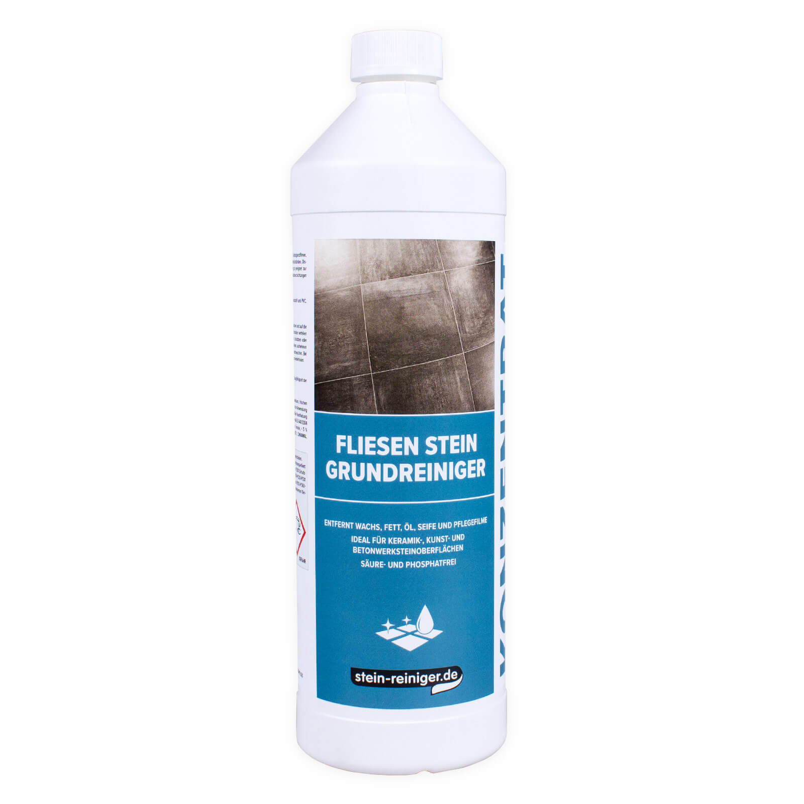 steinreiniger.de Fliesen Stein Grundreiniger Konzentrat 1L für Innen & Außen eBay