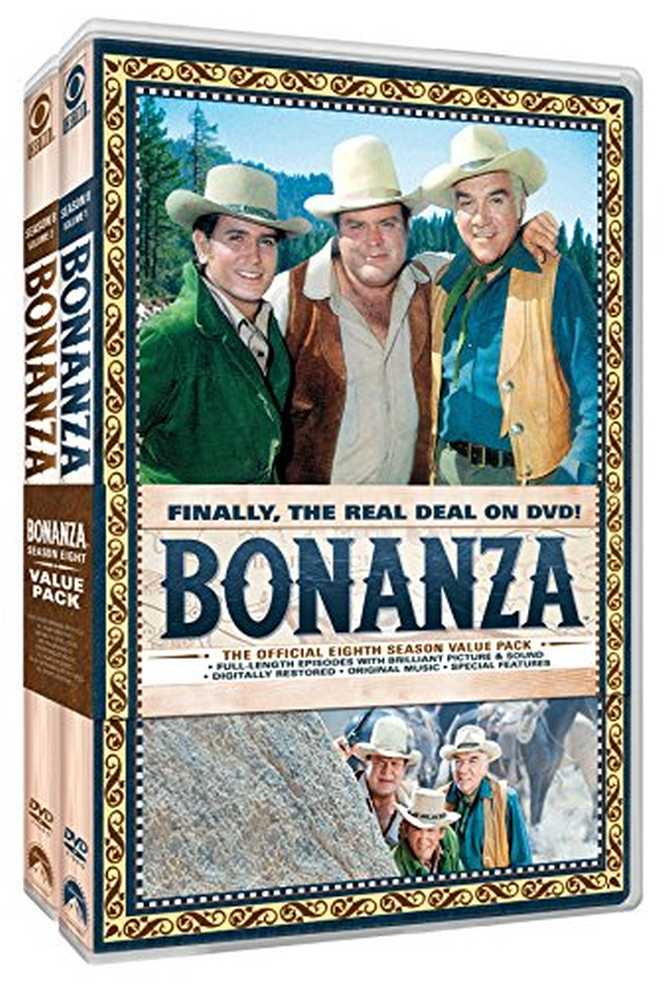 BONANZA: EIGHTH SEASON - VOLUMES ONE & TWO - BONANZA: EIGHTH SEASON - VOLUMES ONE & TWO (9 DVD)