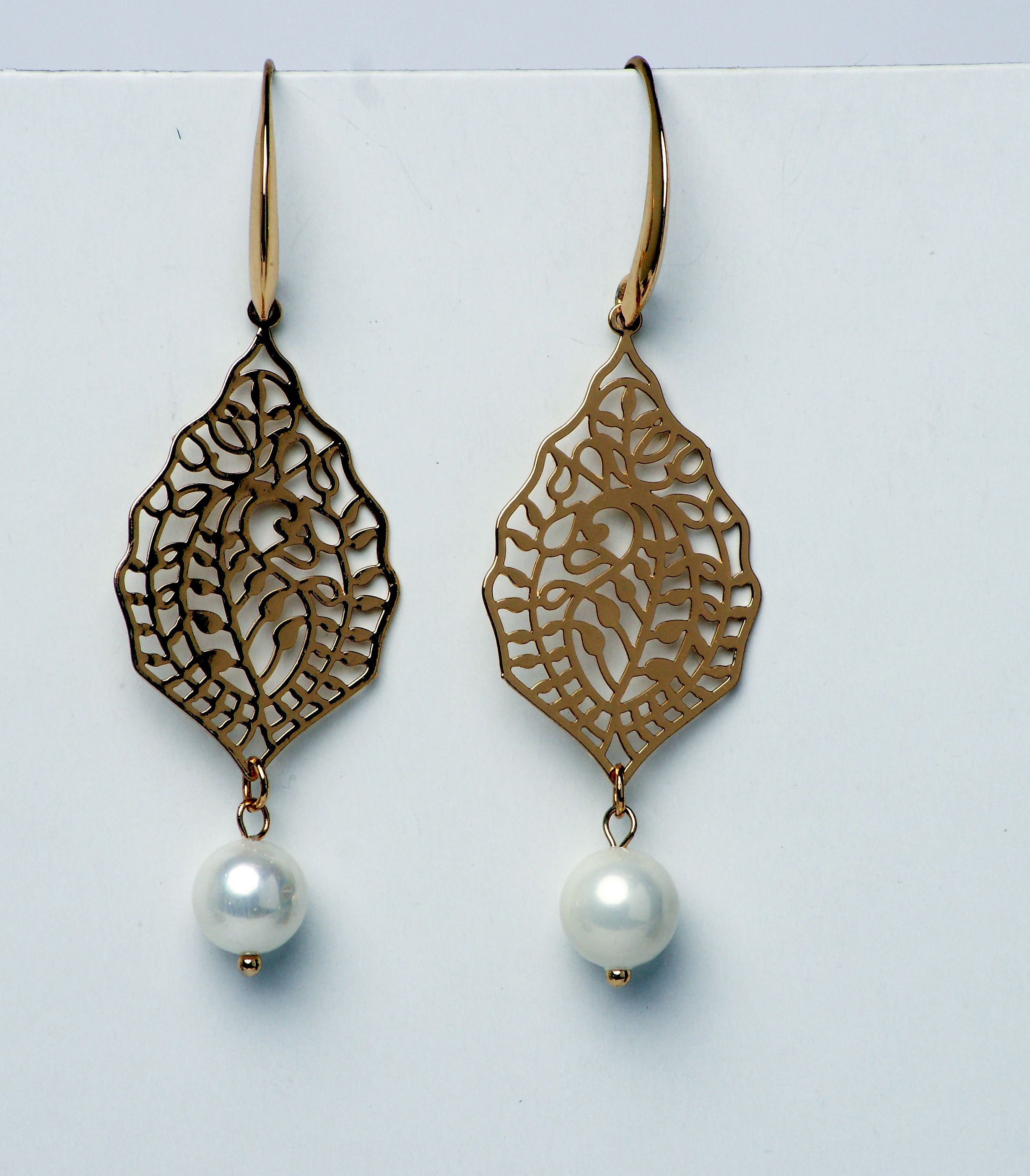Modeschmuck Ohrringe von Sweet7 aus Metall in Gold
