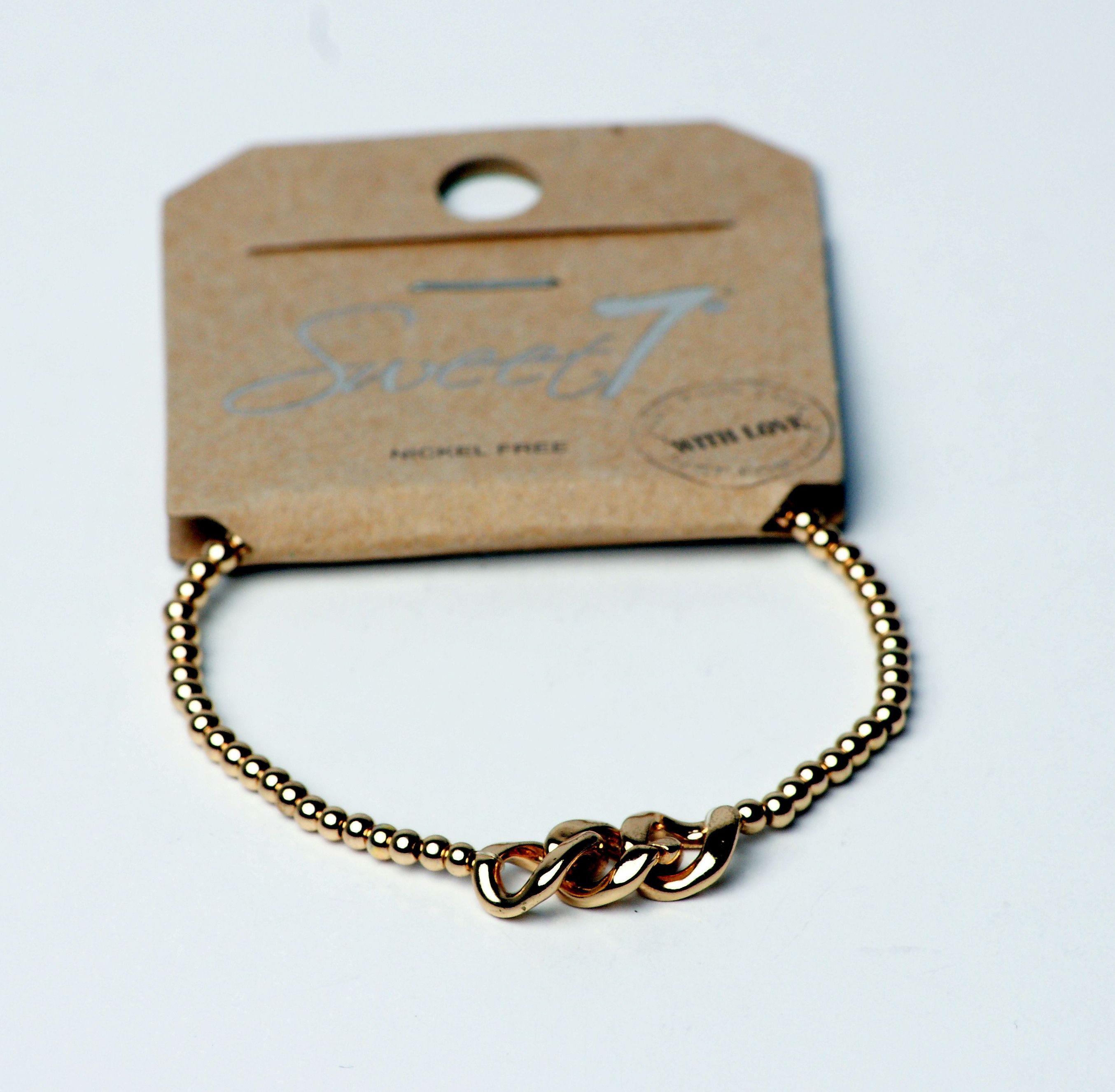 Armband Herz Aus 14K Weißgold Diamanten DB0021