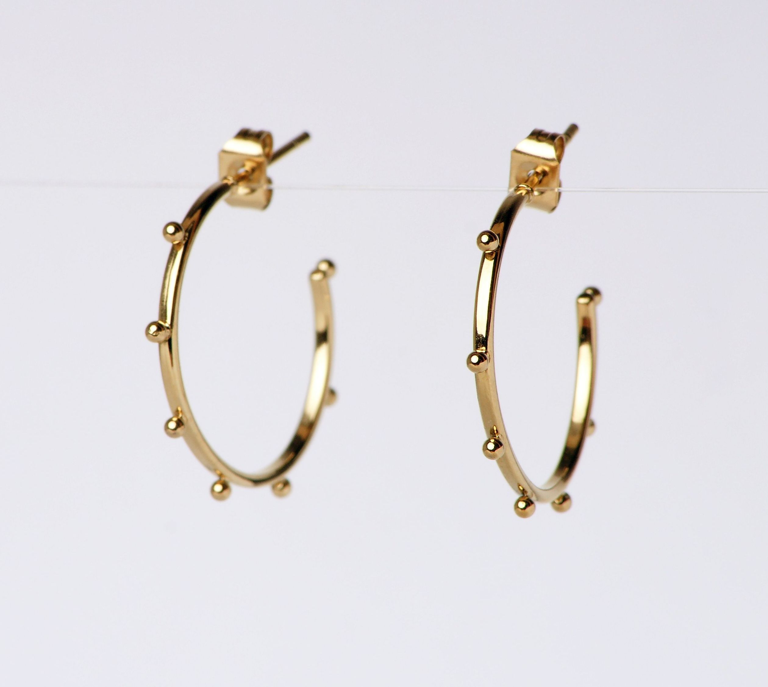 Modeschmuck Ohrringe von Sweet7 aus Metall in Gold
