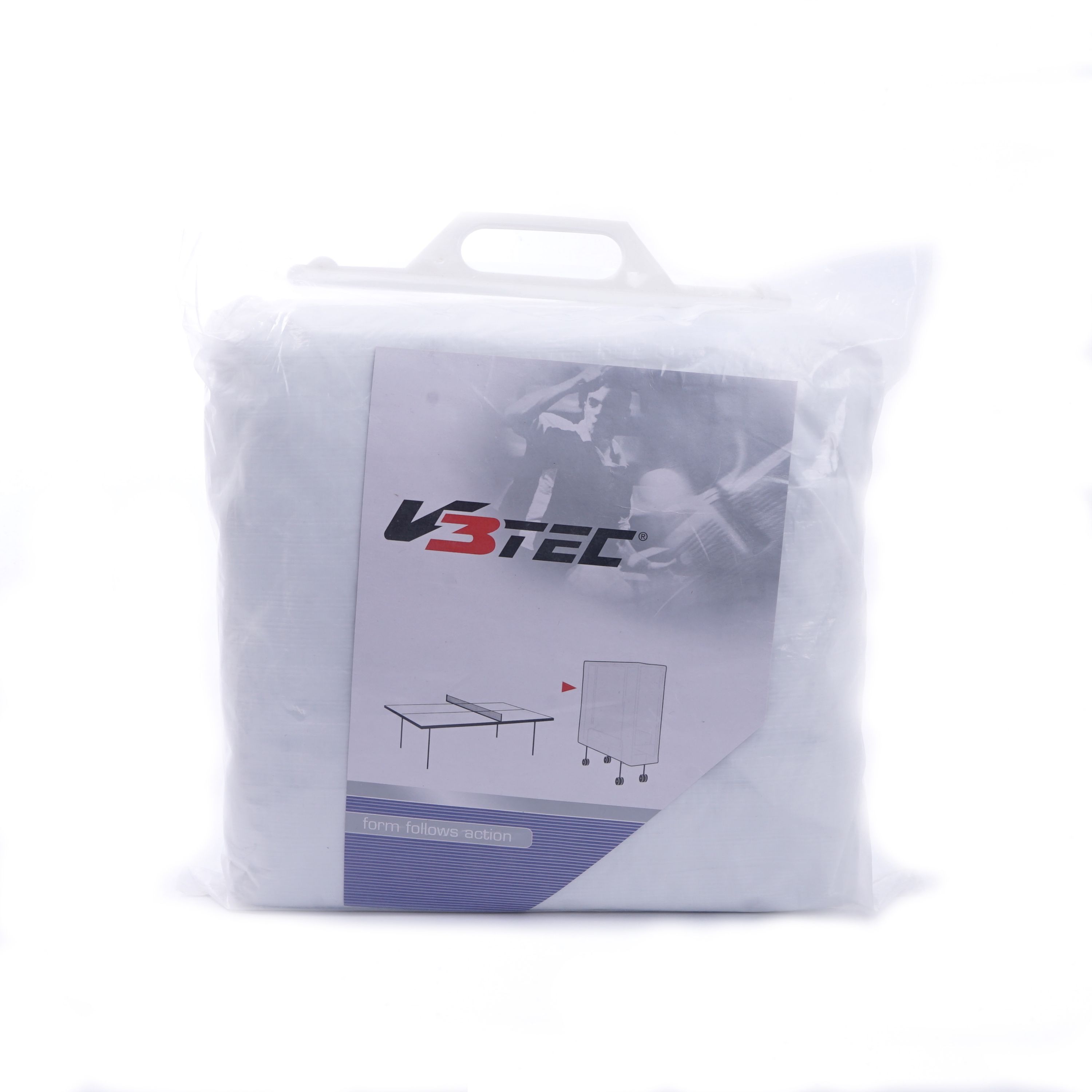 V3 Tec Tischtennisplatte  Abdeckhaube weiss