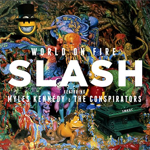 Slash - World on Fire (CD+T-Shirt S)