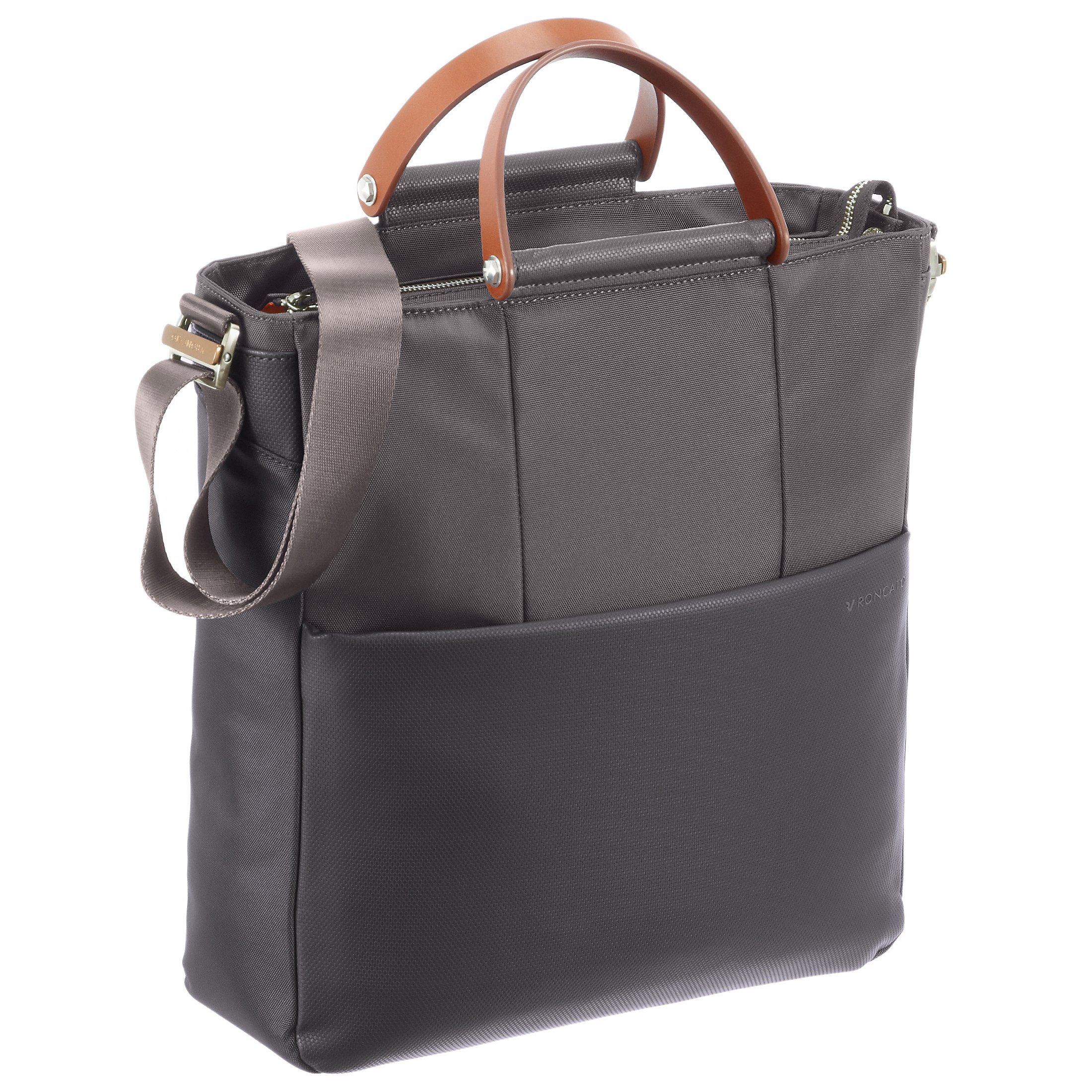 Roncato Wireless Shopper Umhängetasche 35 cm Farbe: nero (schwarz)