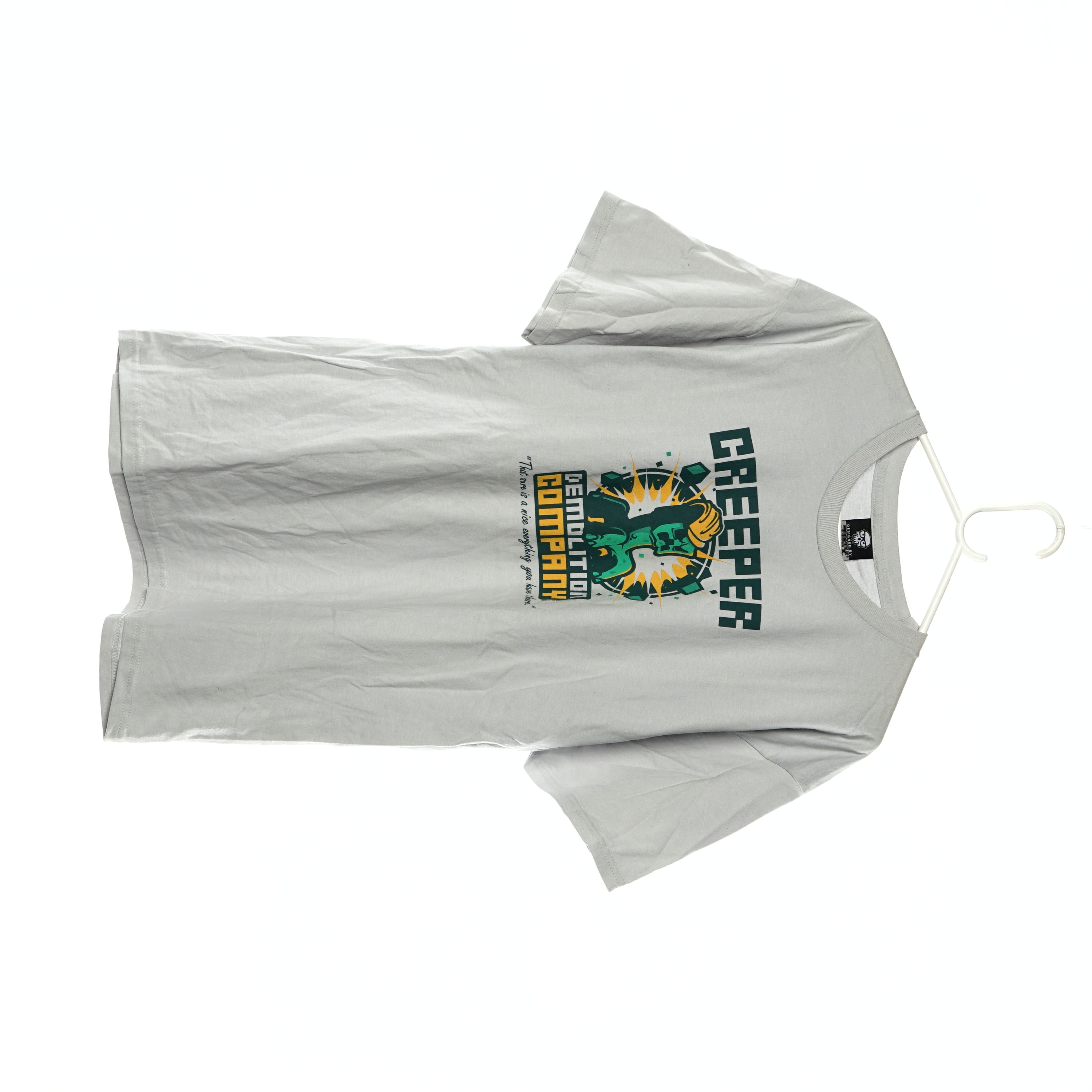 Minecraft Creeper Demolition Company T-Shirt (Größe: L)