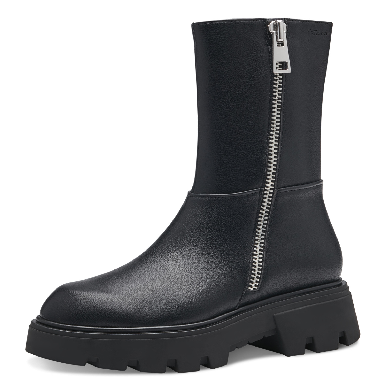 Tamaris Schlupfstiefelette mit Profilsohle Black