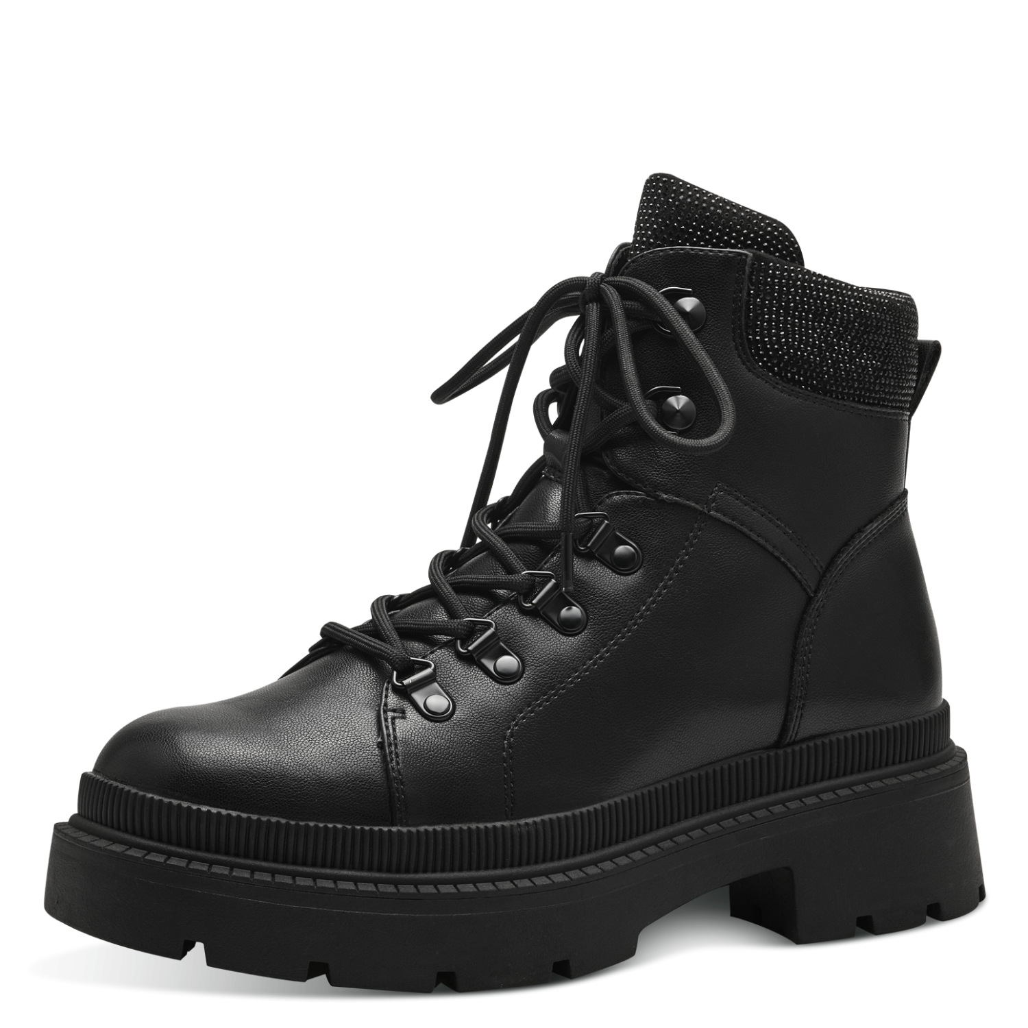 Tamaris Schlupfstiefelette mit Profilsohle Black Women Boots