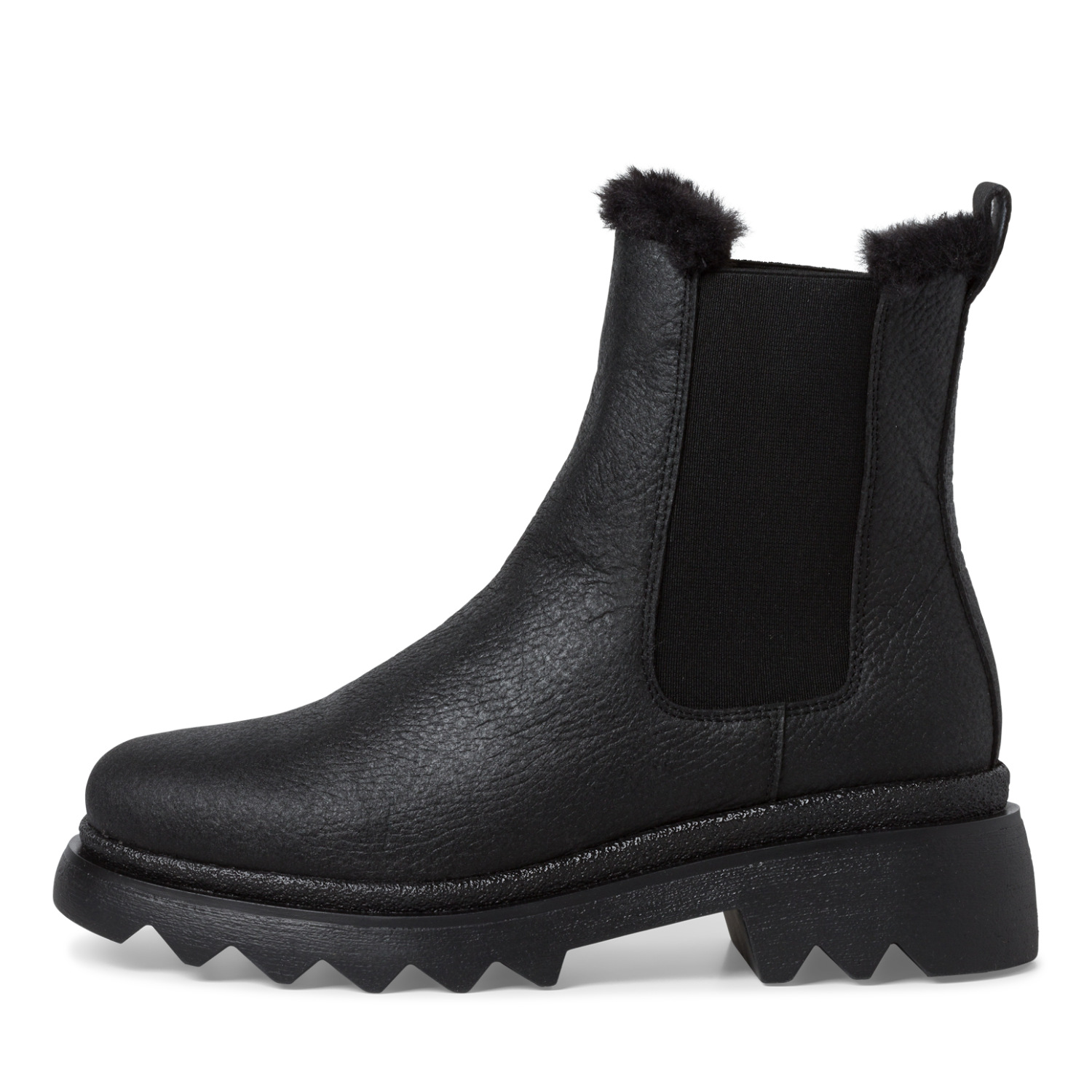 Tamaris Schlupfstiefelette mit Profilsohle Black Women Boots