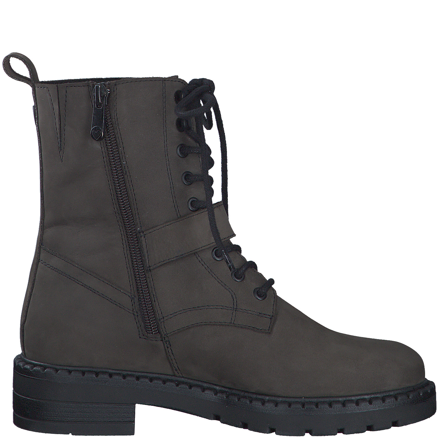 Marco Tozzi Damen Stiefelette 2-25234-43-235 in ANTHRACITE NUBUCK