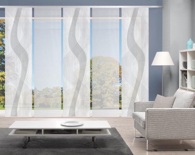 Schiebevorhnge VISION S in Bambus-Optik 260x60cm VALESI Design