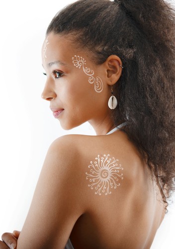 Henna Art White