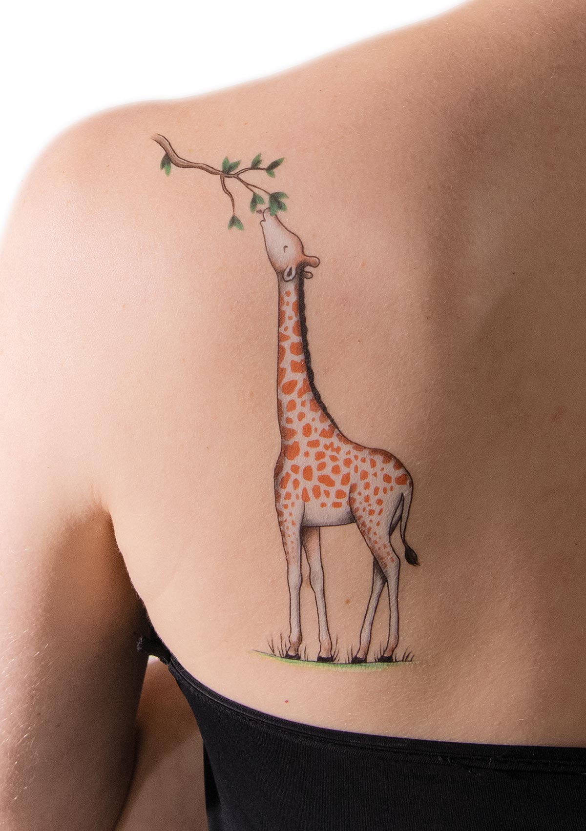 Minimal Tattoos in 2023  Giraffe tattoos Geometric giraffe tattoo Small giraffe  tattoo