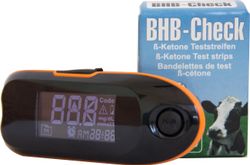 BHB‑Check Keton‑Testgerät + 50 Streifen
