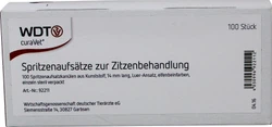 WDT curaVet® Spritzenaufsätze zur Zitzenbehandlung (100 Stück)