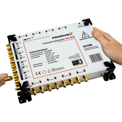 PremiumX PXMS 5/16 Sat Multischalter für 16 Teilnehmer online kaufen