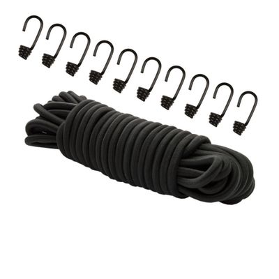 Expanderseil 3mm Orange - Elastisches Gummiseil Für Planen, Dachgepäck Und Mehr