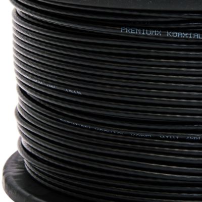 TV Antennenkabel (135 DB), 4x Geschirmt, Vergoldet, Koax-Buchse 90