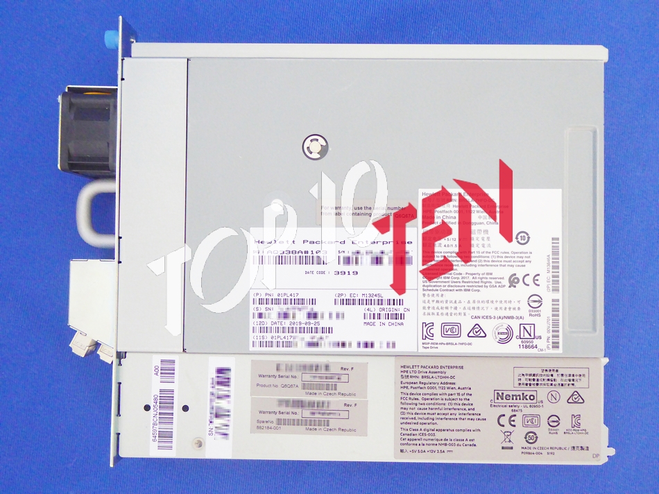 5本 Hewlett Packard Enterprise LTO-8 30TB 5本 Hewlett Packard