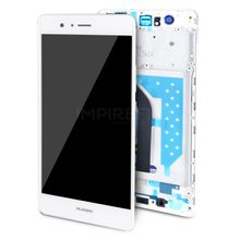 Display mit Rahmen für Huawei P9 Lite Weiss