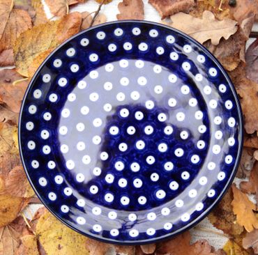 Bunzlauer Keramik Dessertteller 17,4cm | Dekor 46 | Handbemalt & Spülmaschinengeeignet