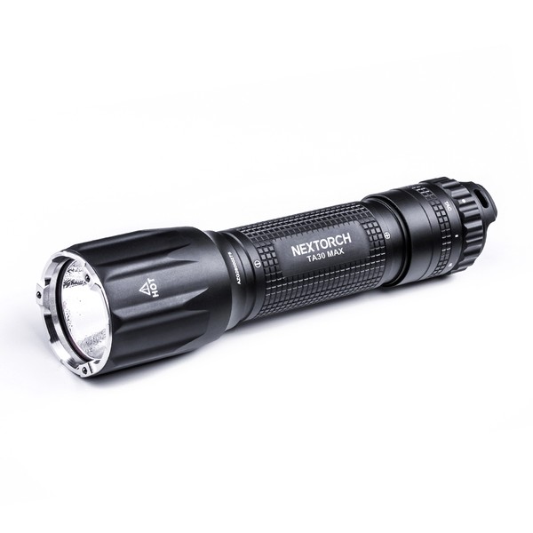 NEXTORCH TA30MAX Tactical LED Flashlight, 2100 Lumens, Head with Nano  Ceramic Glass Breaker, Strobe Function. | plentyShop LTS