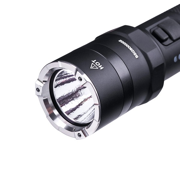 NEXTORCH P84 - 3000 Lumen Akku-LED-Taschenlampe mit 360° Warnlicht-Funktion  - Notfall Glasbrecher