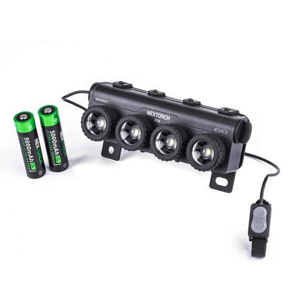 NEXTORCH P20 Shield Light mit 4000 Lumen und Strobo-Funktion NEXTORCH P20 Shield Light mit 4000 Lumen und Strobo-Funktion