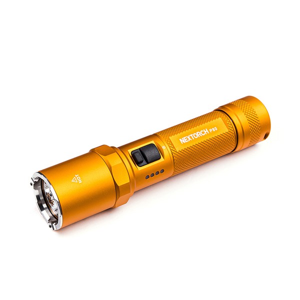 NEXTORCH P80B 2.100 Lumen Einsatz LED Taschenlampe, USB-C Akkuladefunktion, Glasbrecher aus Nano-Keramik *MULTICOLOR* NEXTORCH P80B 2.100 Lumen Einsatz LED Taschenlampe, USB-C Akkuladefunktion, Glasbrecher aus Nano-Keramik *MULTICOLOR*