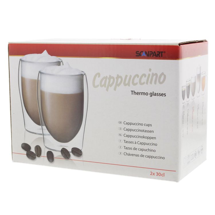 Thermo Cappuccinoglas