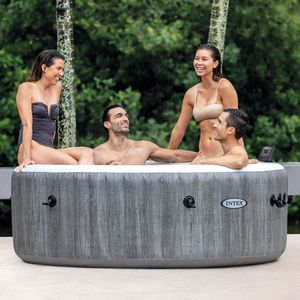 Intex PureSpa Whirlpool Greywood aufblasbar - 4 Personen