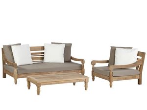 Gartenmöbel - KAWAN XL Gartenlounge 3-teilig
