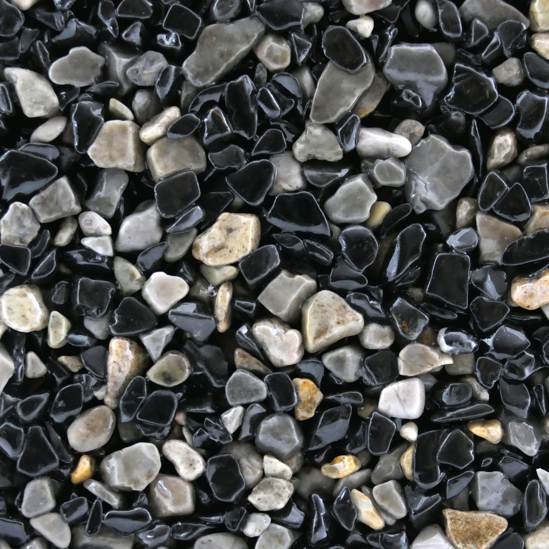 Terralith Steinteppich Vaniglia Komplett-Set - Marmorboden 1qm Fein 2-4mm