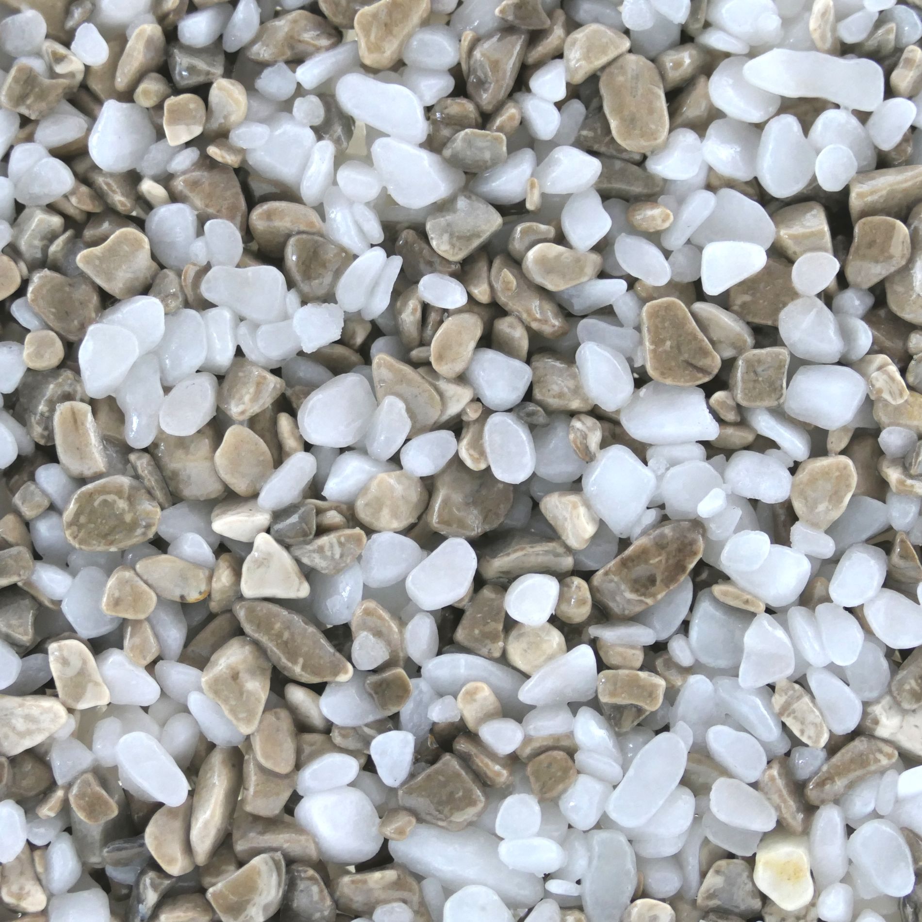 Terralith Marmor-Steineteppich Mix Como Für 1 Qm Außen – Feine Körnung 2–4 Mm, Polyurethan-Bindemittel
