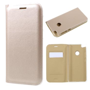 Wallet Case für Huawei P8 LITE (2017) Litchi Skin Book Etui