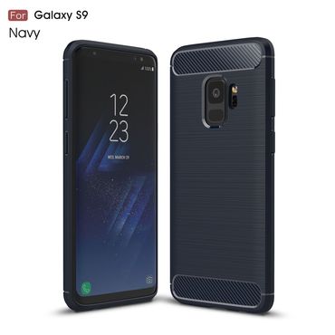 TPU Case für Samsung Galaxy S9 PLUS G965 Carbon Skin Brushed