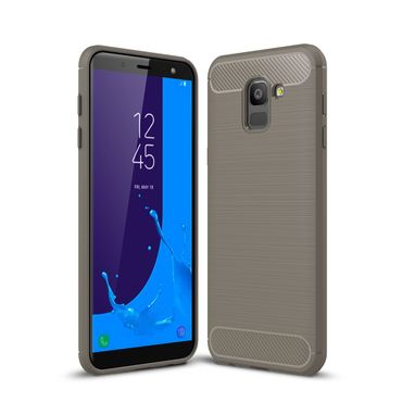 TPU Case für Samsung Galaxy J6 (2018) Carbon Skin Brushed
