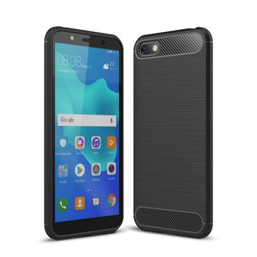 TPU Case für Huawei Y5 (2018) Carbon Skin Brushed
