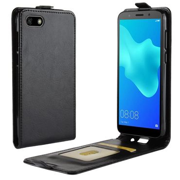 Flip Case für Huawei Y5 (2018) Crazy Horse Card Slot