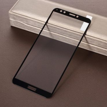 Huawei Y7 (2018)/ Honor 7C Schutzglas Full Coverage 0,26mm Screen Film Gehärtet