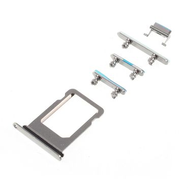 Sim Tray + Button Set für Apple iPhone X Mute Power Volume Tasten Halter Slot