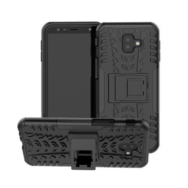 Outdoor Case Tire Rutschfest Kickstand Reifen Hülle für Samsung Galaxy J6+ 2018