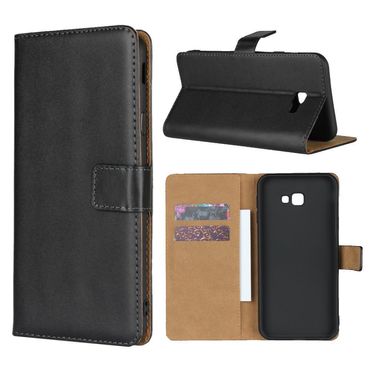 Wallet Case für Samsung Galaxy J4+ (2018) TPU Split Echt Leder